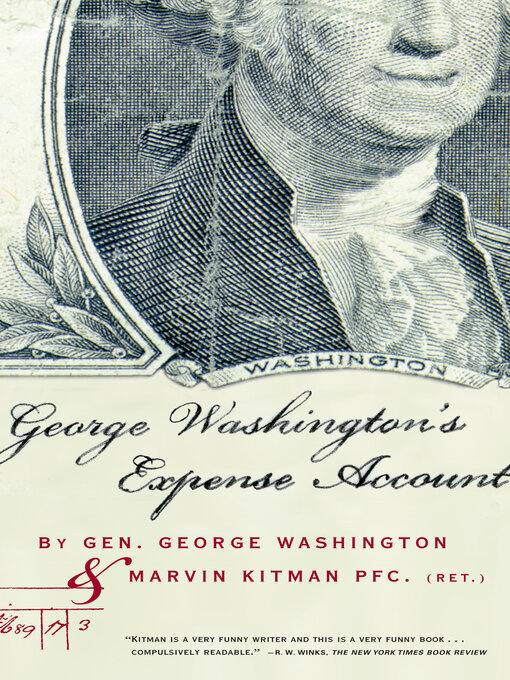 Title details for George Washington's Expense Account by George Washington - Available